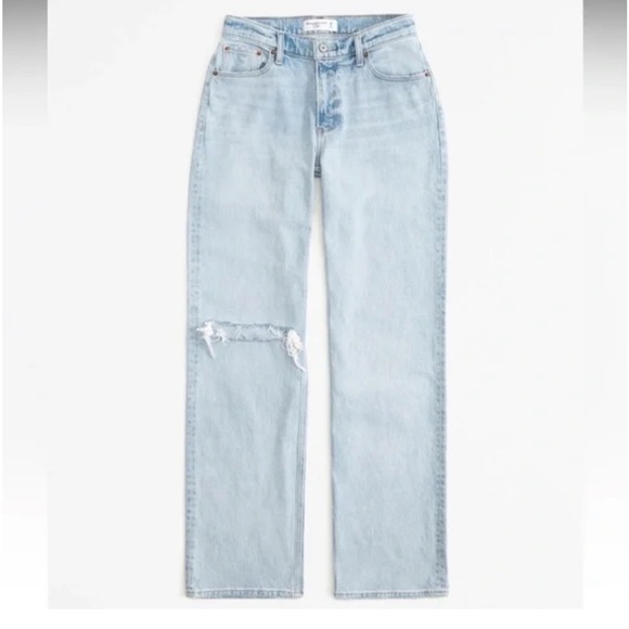 Abercrombie & Fitch Denim - Abercrombie & Fitch - The 90’s Baggy Low Rise jeans - Size 26 Long